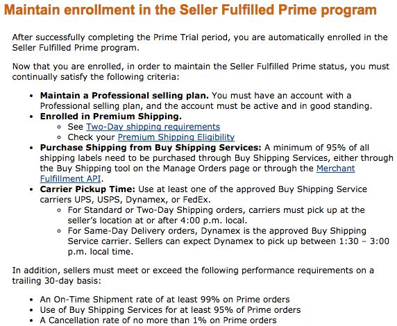 How to Sell Through  Seller-Fulfilled Prime